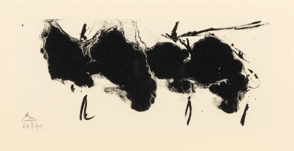 Água-Forte E Água-Tinta Motherwell - Altamira Elegy