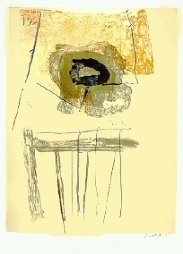 Litografia Motherwell - Chair