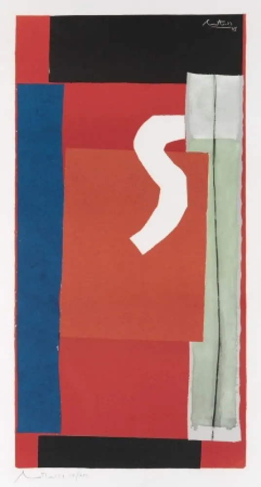 Litografia Motherwell - In Celebration