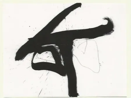 Gravura Motherwell - Lament for Lorca