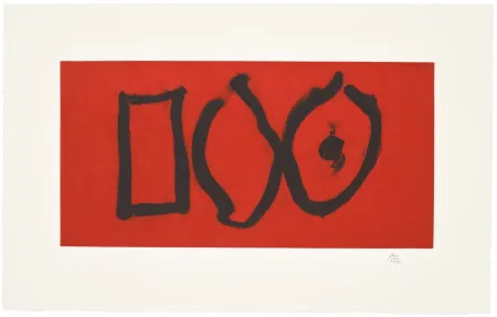 Água-Forte E Água-Tinta Motherwell - Three Forms