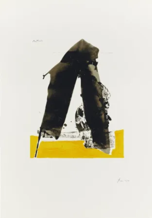 Serigrafia Motherwell - Untitled 10 from The Basque Suite