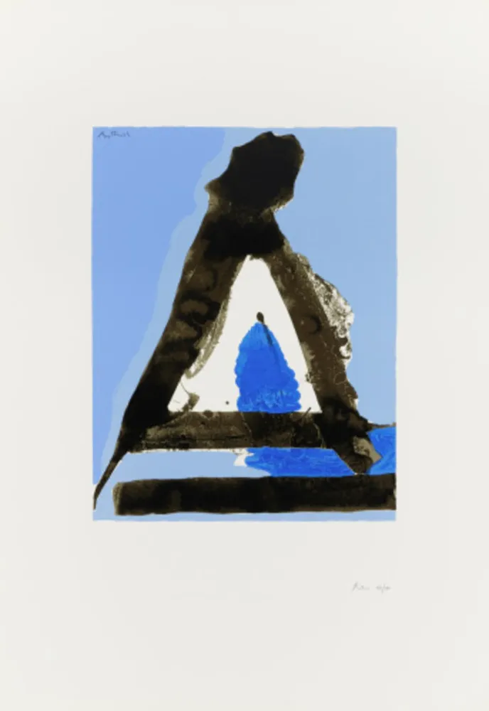 Serigrafia Motherwell - Untitled 2 from The Basque Suite