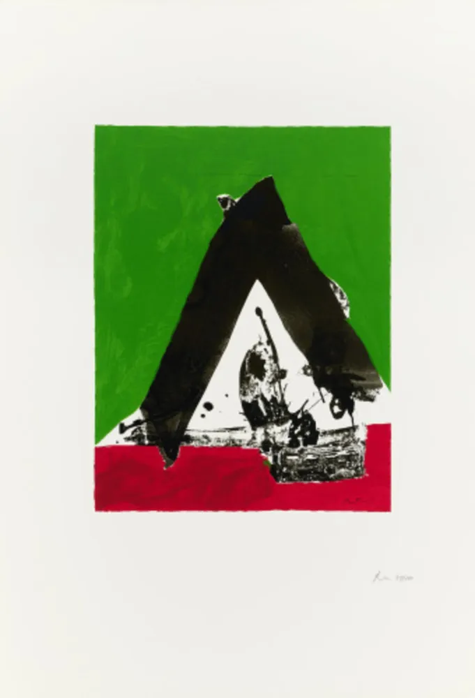 Serigrafia Motherwell - Untitled 5 from The Basque Suite