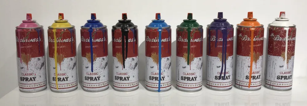 Sem Técnica Mr. Brainwash - 9 Soup Spray Cans