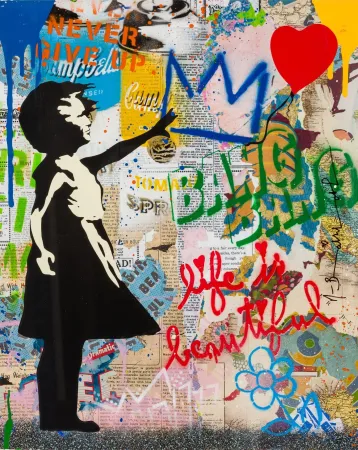 Sem Técnica Mr Brainwash - Balloon Girl