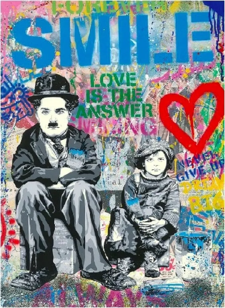 Serigrafia Mr Brainwash - Day Dreaming, 2020 