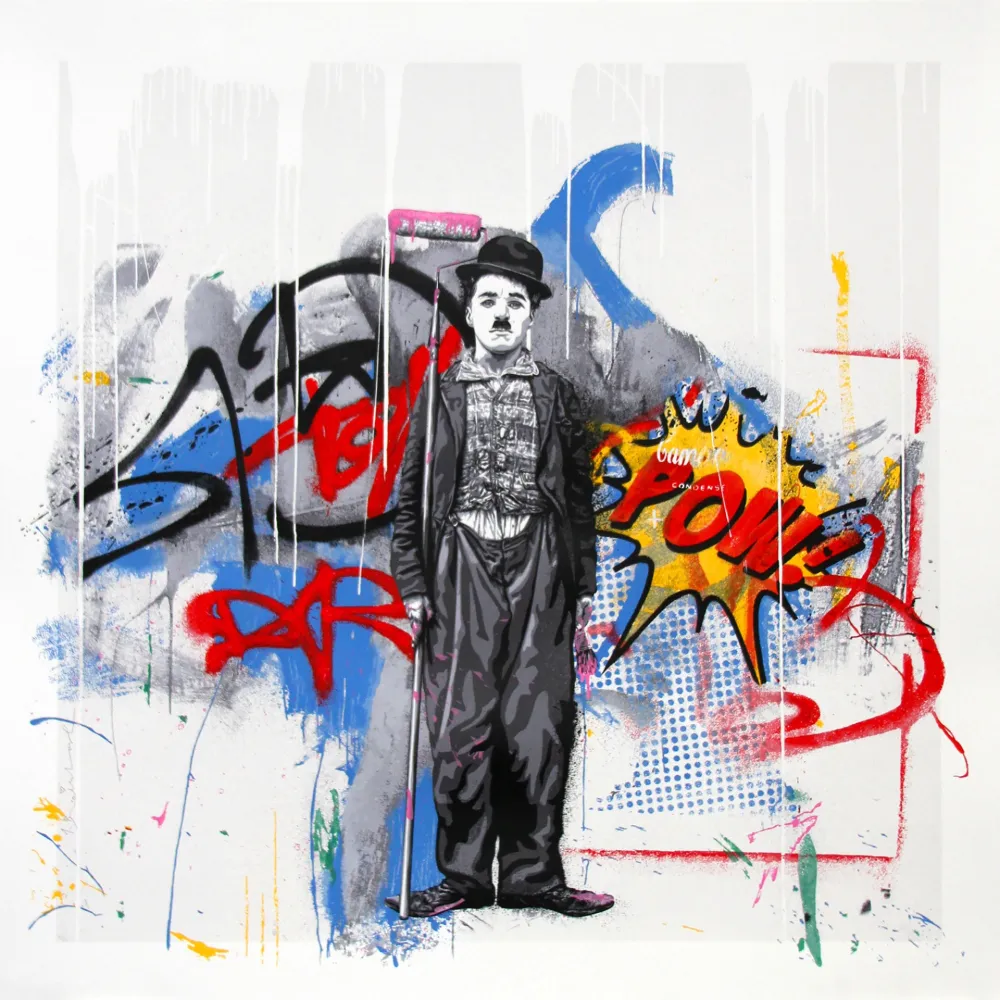 Serigrafia Mr. Brainwash - GOLD RUSH