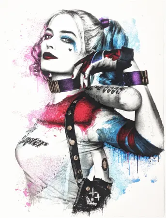 Serigrafia Mr. Brainwash - HARLEY