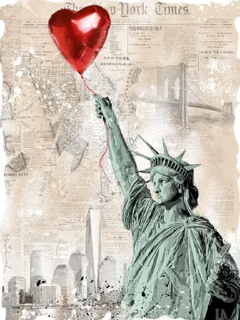 Serigrafia Mr Brainwash - Heart & Soul