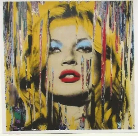 Serigrafia Mr. Brainwash - Kate Moss