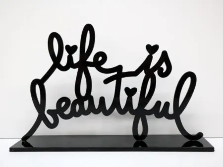 Múltiplo Mr. Brainwash - Life is Beautiful (Black)