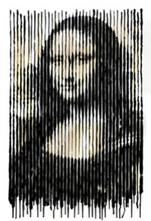 Serigrafia Mr. Brainwash - Mona Linesa