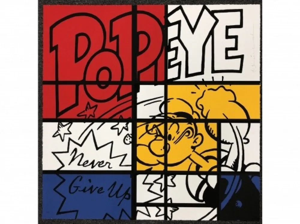 Múltiplo Mr Brainwash - Mondrian, 