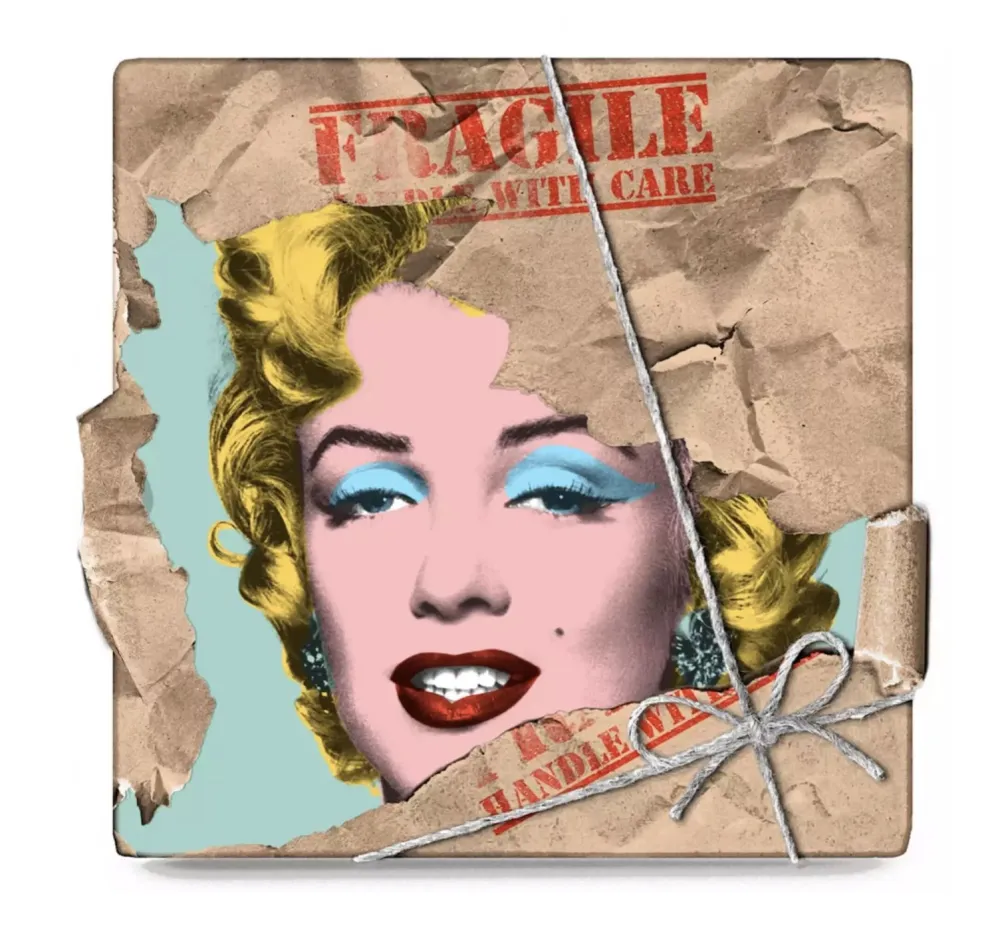 Serigrafia Mr Brainwash - Monroe POPfolio - Fragile