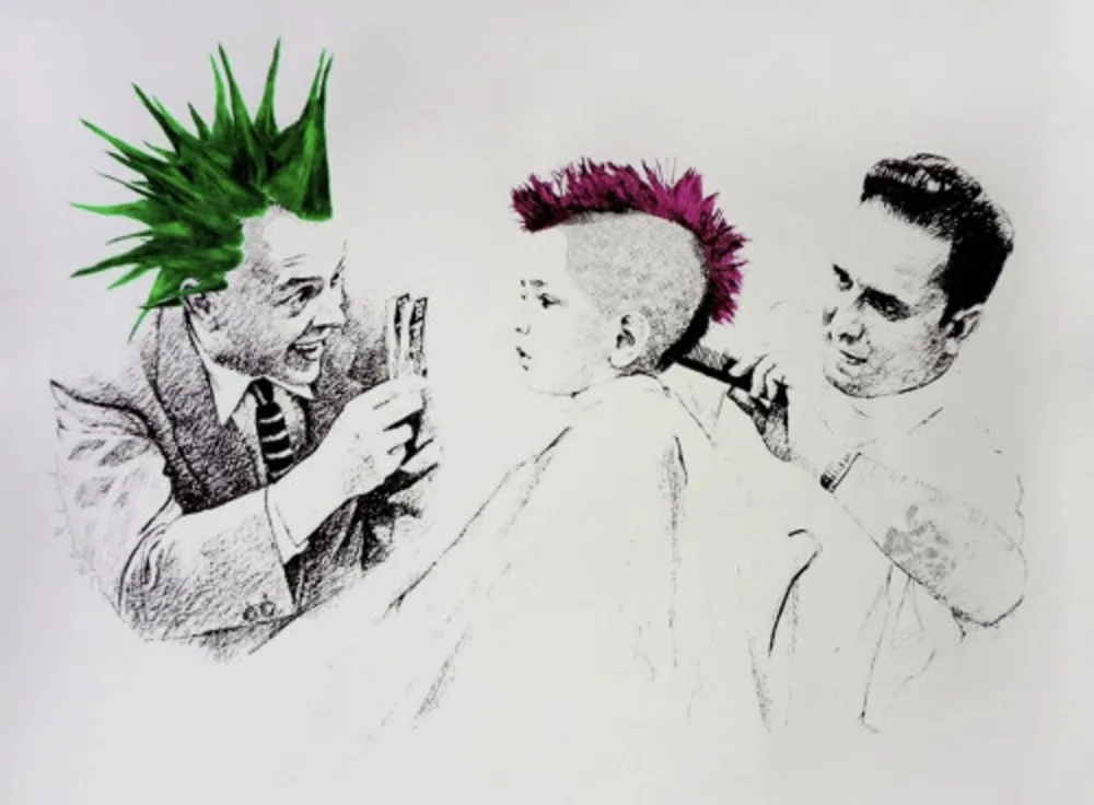 Serigrafia Mr Brainwash - My First Concert