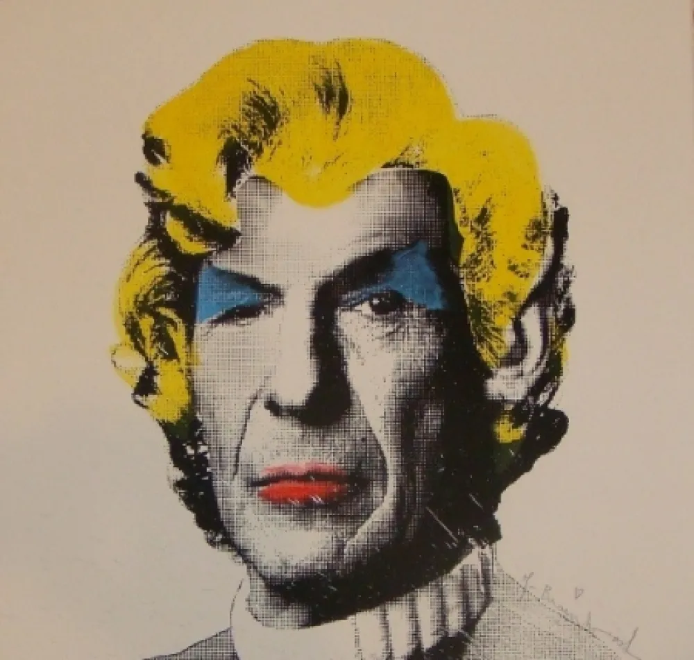 Serigrafia Mr. Brainwash - Spock Monroe