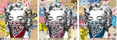 Serigrafia Mr Brainwash - Stay Safe (Unique Set), 2020