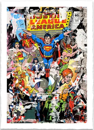 Serigrafia Mr. Brainwash - THE HEROES