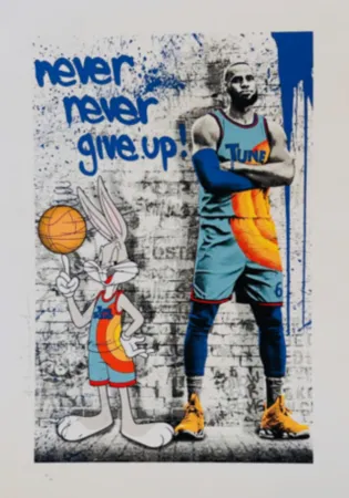 Serigrafia Mr Brainwash - Tune Squad