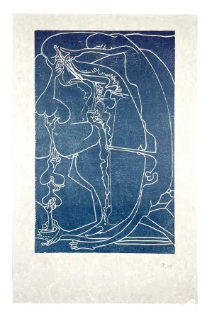 Xilogravura Müller - 13 FOIS ELLE ET MOI - L'ARC