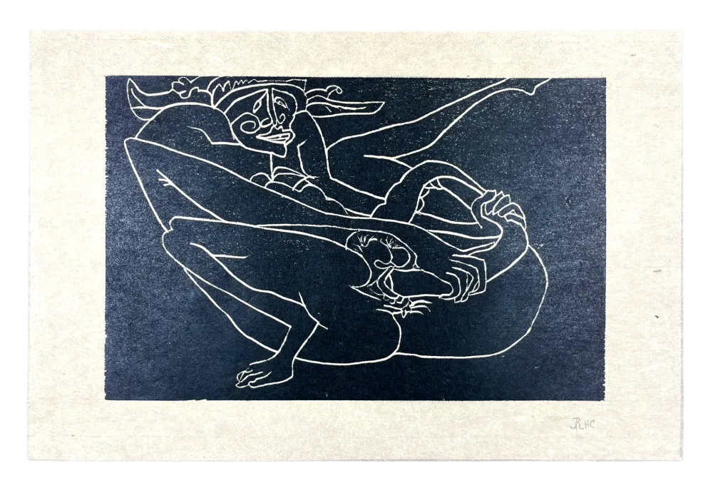 Xilogravura Müller - 13 FOIS ELLE ET MOI - PAZZO