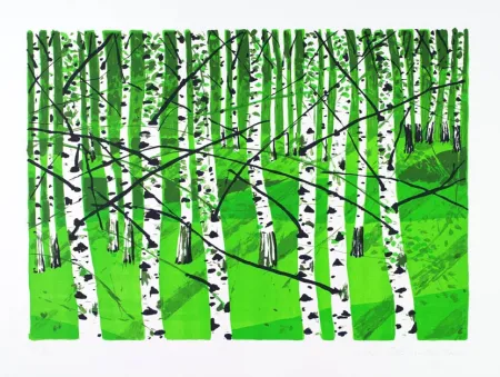 Litografia Muller - Birkenwa?ldchen