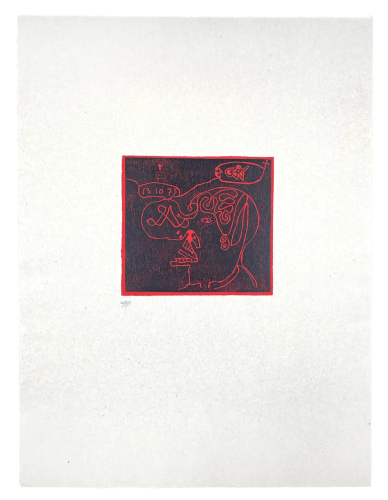 Xilogravura Müller - CERY