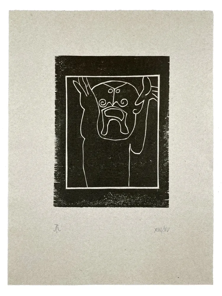 Xilogravura Müller - CRIEUR