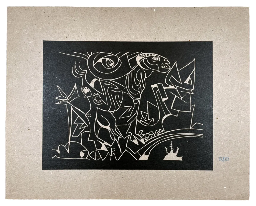 Xilogravura Müller - KATSIKA