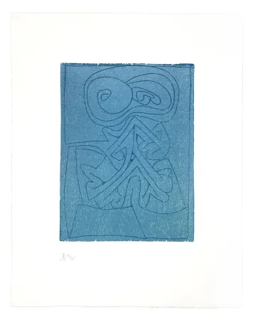 Xilogravura Müller - LIGNES MALIGNES - L'IRLANDAIS