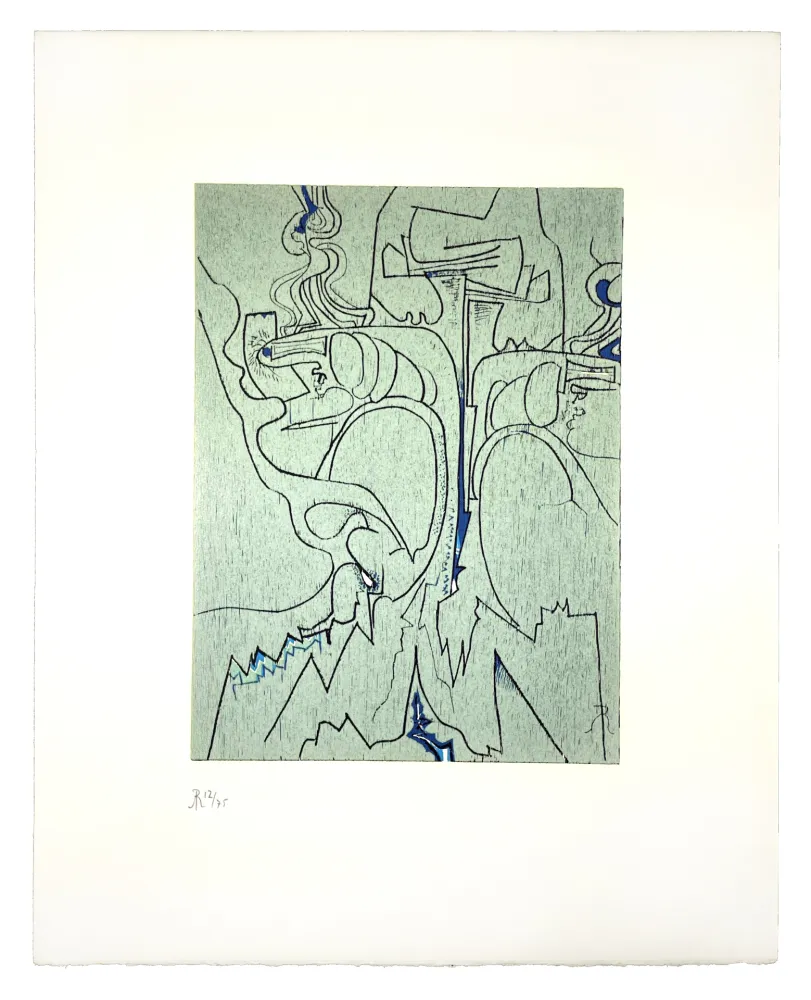 Xilogravura Müller - LIGNES MALIGNES - PETITES DENTS