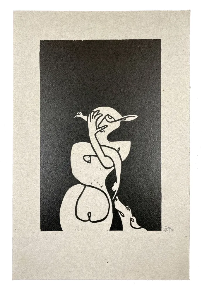 Xilogravura Müller - N&E II