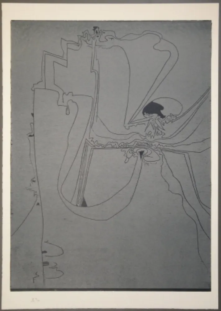 Xilogravura Müller - Un dito