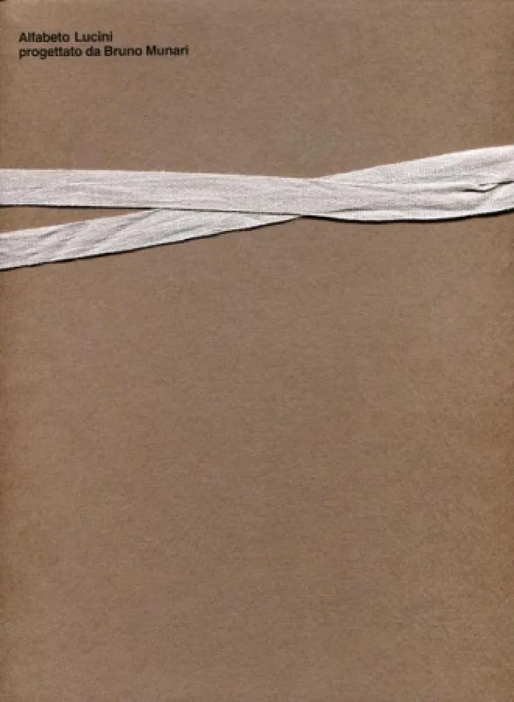 Livro Ilustrado Munari - Alfabeto Lucini