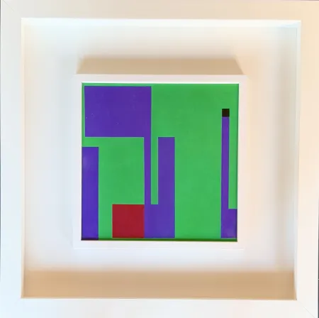 Sem Técnica Munari - Bruno Munari (1907-1998) - Oil on wood panel - 1951