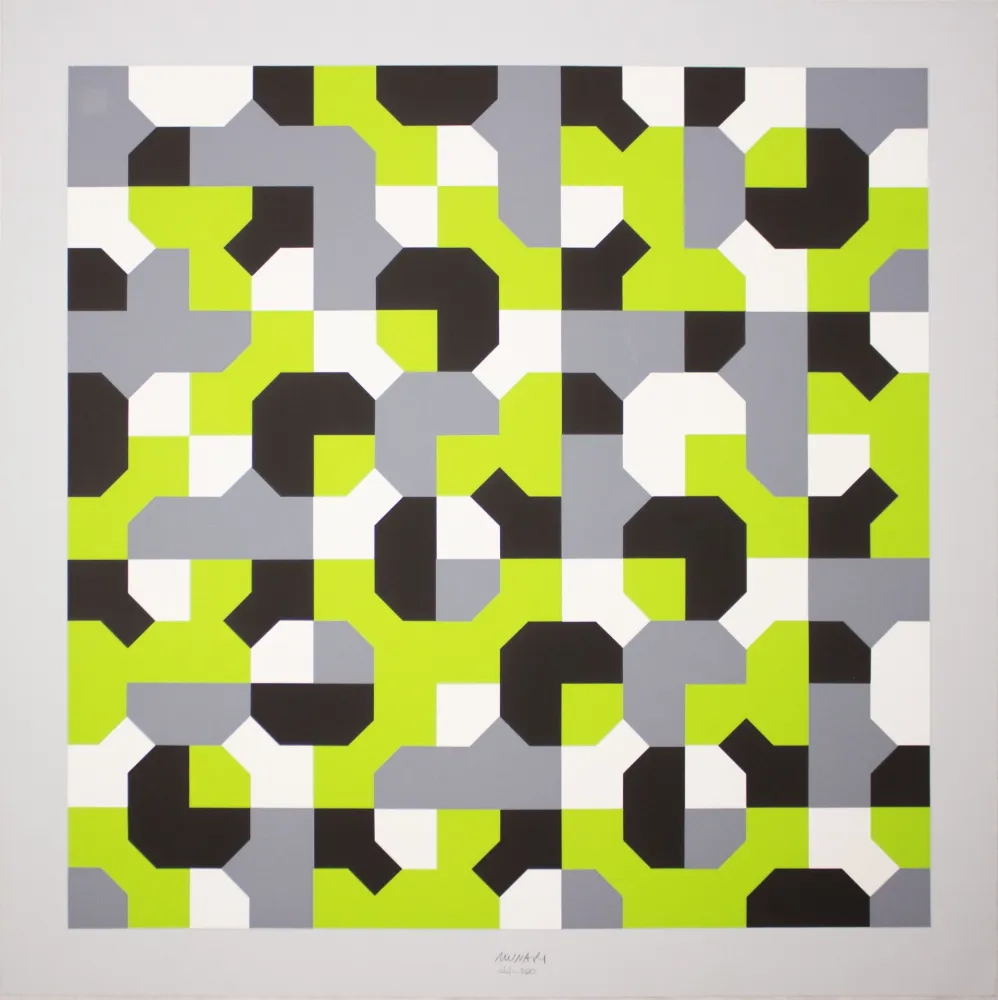 Serigrafia Munari - Curve di Peano