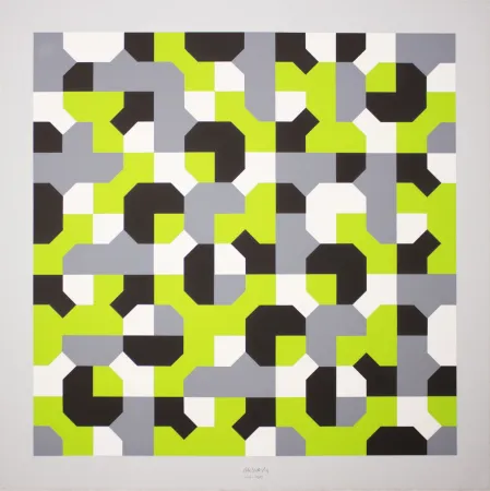 Serigrafia Munari - Curve di Peano