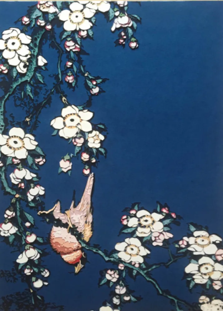 Múltiplo Muniz - Bullfinch and weeping cherry