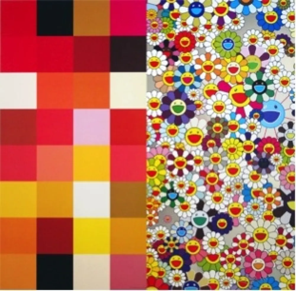 Litografia Murakami - Acupuncture Flowers