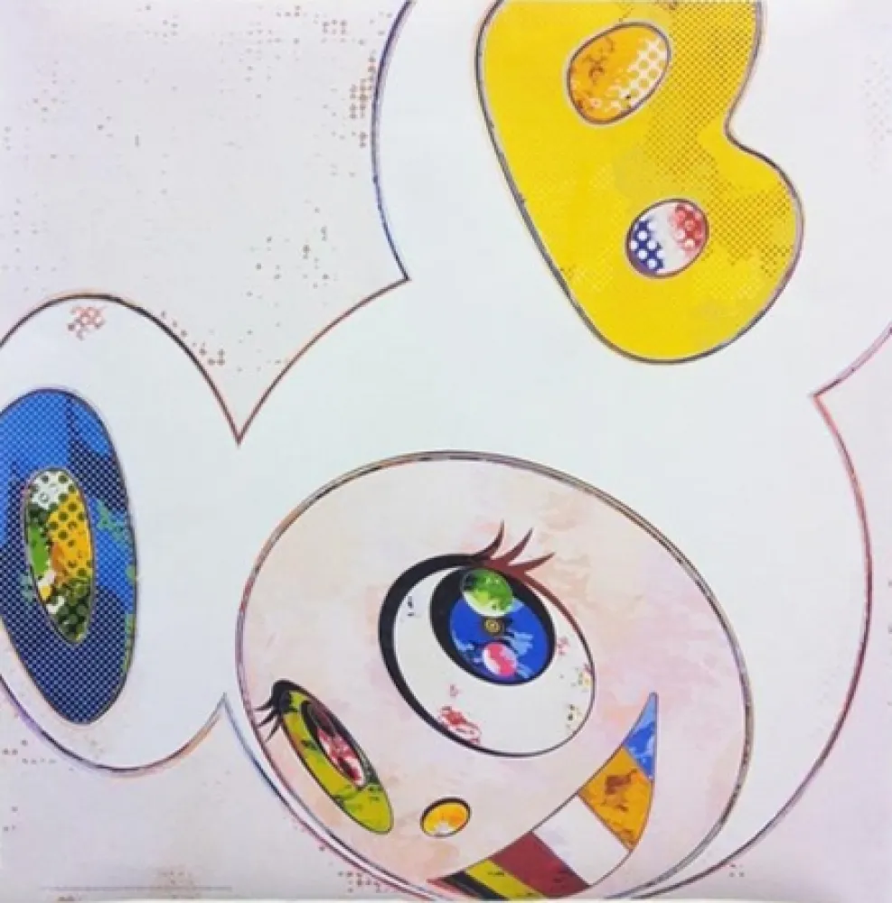 Múltiplo Murakami - And Then x 6 - White with Blue and Yellow ears