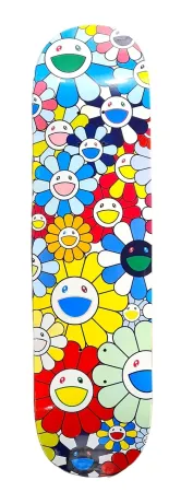 Serigrafia Murakami - Flowers Skate Deck