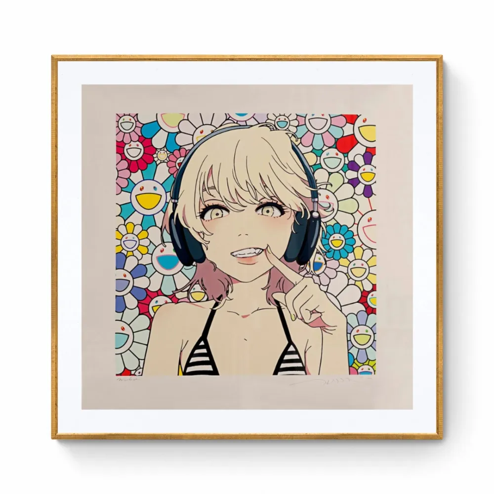 Serigrafia Murakami - Smile_01 w M.F