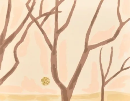 Litografia Murata - Untitled