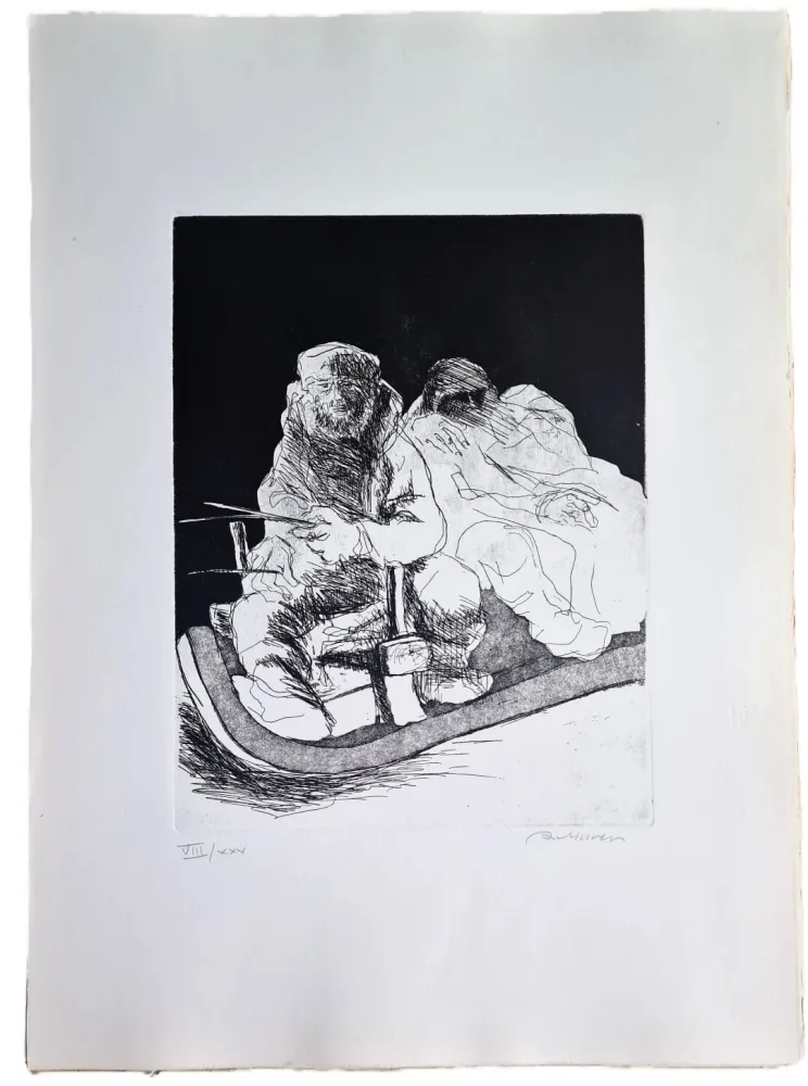 Água-Forte Murer - Ghe rivarem a baita?