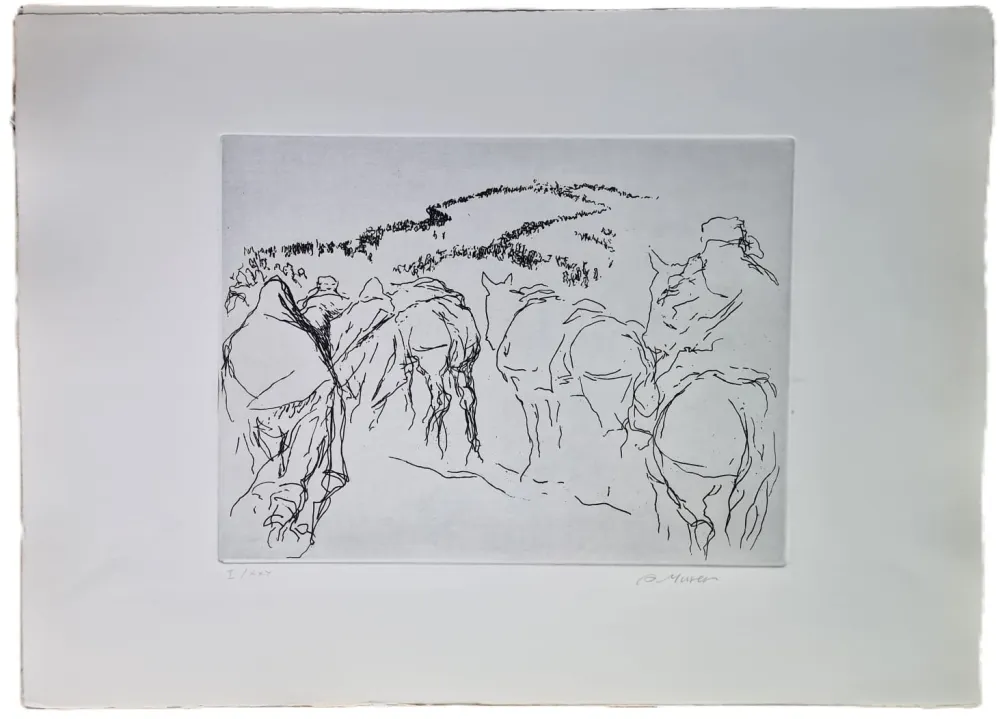 Água-Forte Murer - Ghe rivarem a baita?