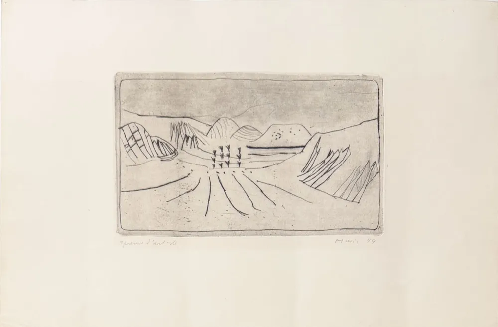 Gravura Music - Paesaggio senese