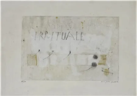 Água-Forte E Água-Tinta Mussio - Irrituale