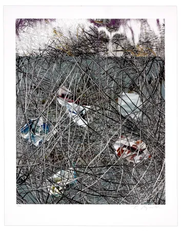 Litografia Myrvold - Winter Clouds I