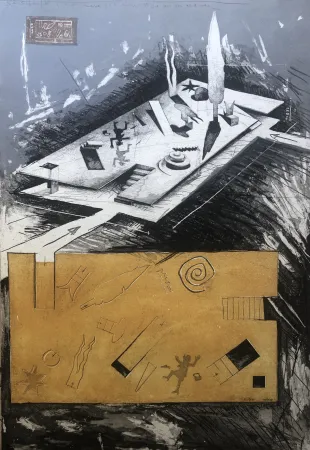 Água-Forte Nagel - Sans titre 2